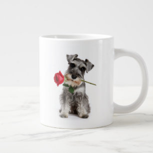 Schnauzer Kärlek Jumbo Mugg