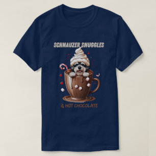 Schnauzer Knuffar & Varm Choklad T Shirt