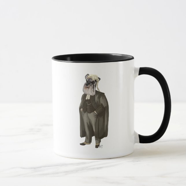 Schnauzer Lawyer 2 Mugg (Höger)