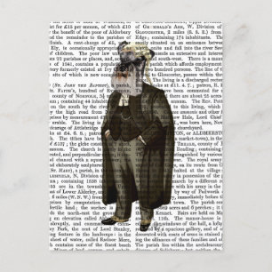 Schnauzer Lawyer Vykort