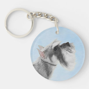 Schnauzer-målarfärg (Giant, Standard) - Hund Art
