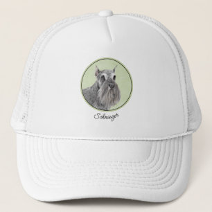 Schnauzer-målarfärg (Giant, Standard) - Hund Art Keps