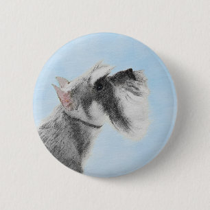 Schnauzer-målarfärg (Giant, Standard) - Hund Art Knapp