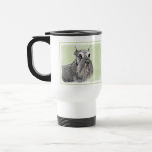 Schnauzer-målarfärg (Giant, Standard) - Hund Art Resemugg