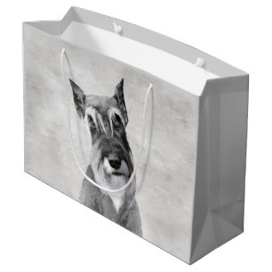 Schnauzer-målning (giant) - Hund Art