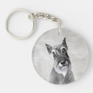 Schnauzer-målning (giant) - Hund Art