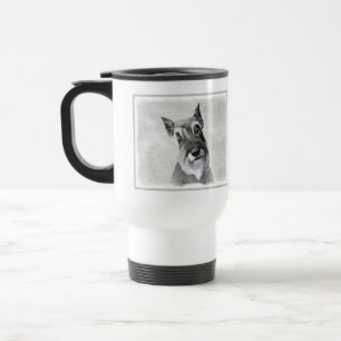 Schnauzer-målning (giant) - Hund Art Resemugg