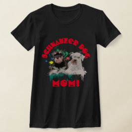 Schnauzer Mamma Hund älskare Best Hund Mamma T Shirt