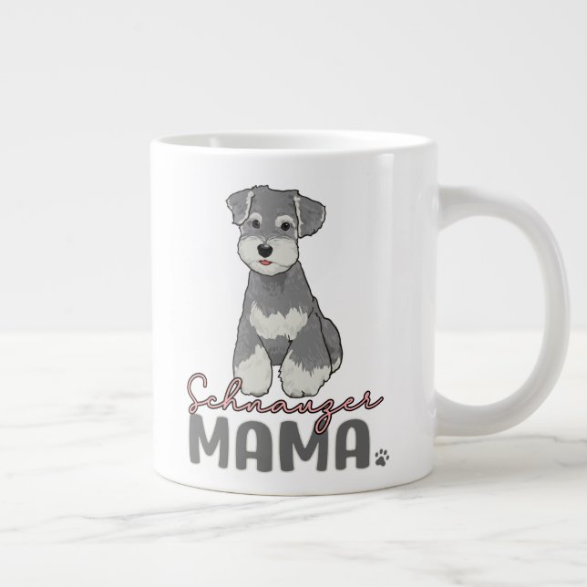 Schnauzer Mamma Jumbo Mugg (Höger)