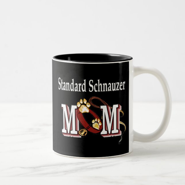 Schnauzer Mamma Mugg (Höger)