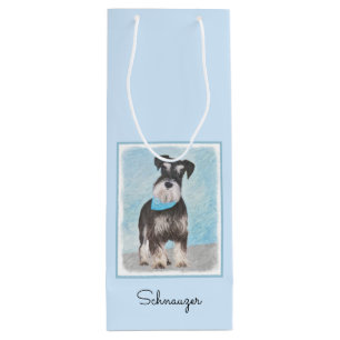 Schnauzer (Miniature) Painting - Cute Original Hun