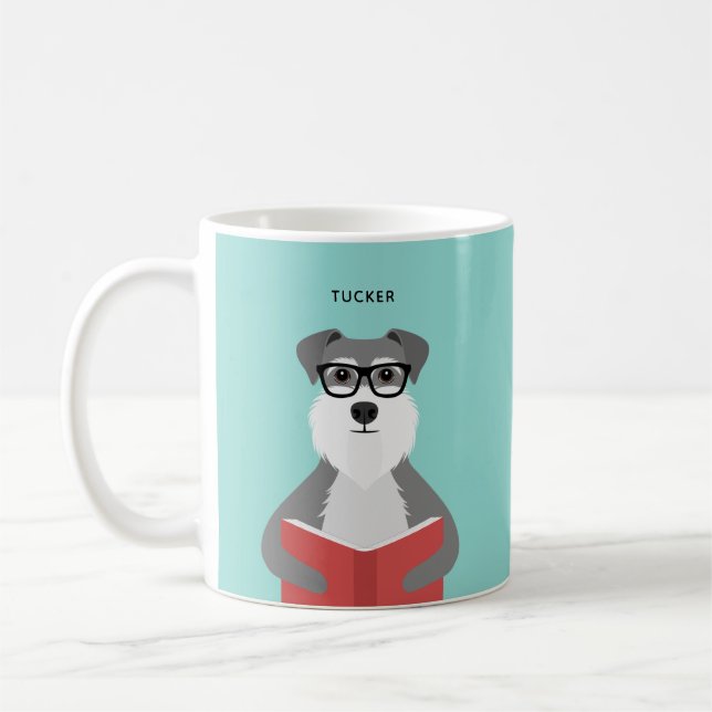 Schnauzer Mugg (Vänster)