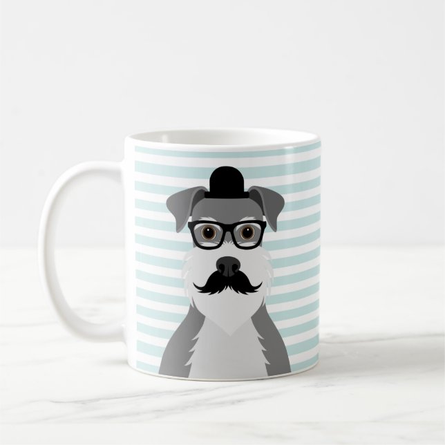 Schnauzer Mugg (Vänster)