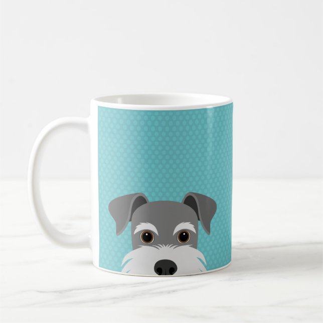 Schnauzer Mugg (Vänster)