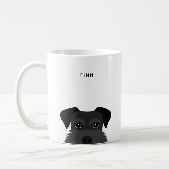 Schnauzer Mugg (Vänster)