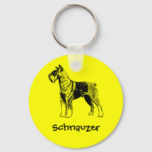 Schnauzer Nyckelring