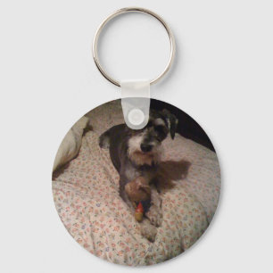 schnauzer nyckelring