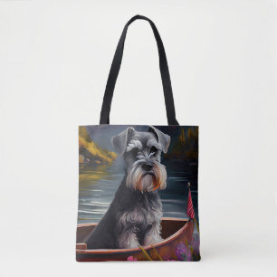 Schnauzer på åra: Ett naturskönt äventyr Tygkasse