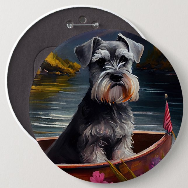 Schnauzer på en Paddle: En kristen Äventyr Knapp (Framsida & baksida)