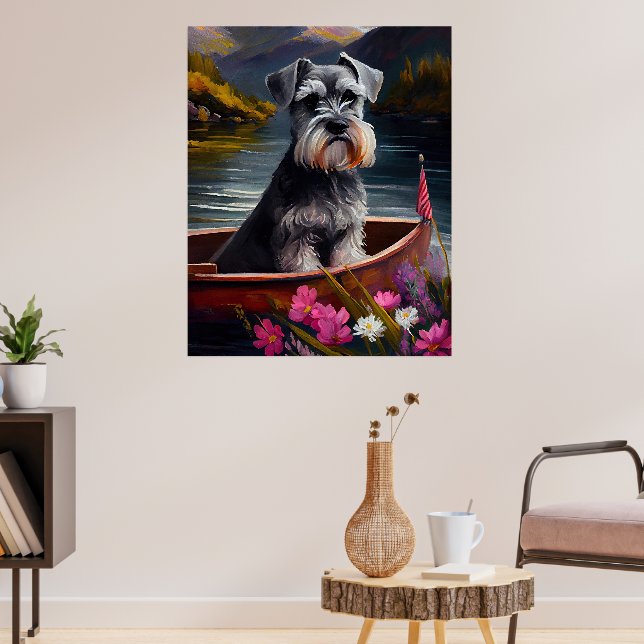 Schnauzer på en Paddle: En kristen Äventyr Poster (Vardagsrum 3)