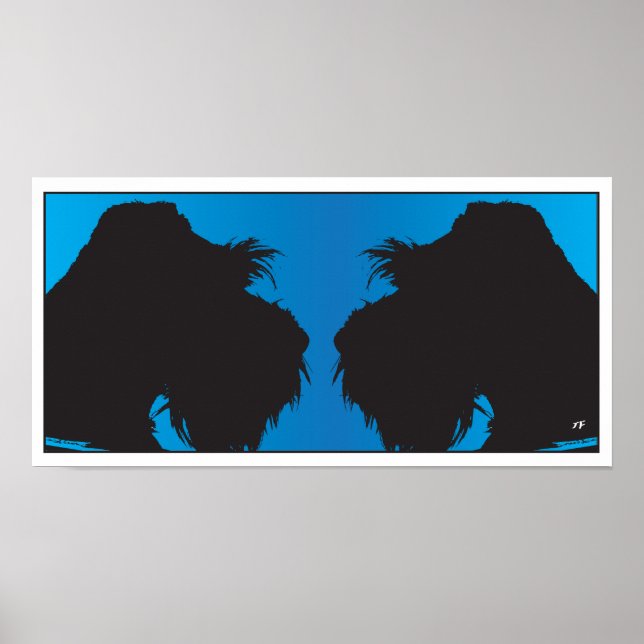 Schnauzer Poster (Framsidan)