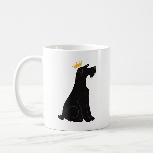 Schnauzer Prins Kaffemugg (Vänster)
