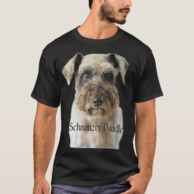 Schnauzer Pudel Hund tröja Schnauzer Pudel (Framsida)