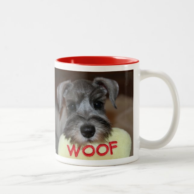 Schnauzer Puppy Mugg (Höger)