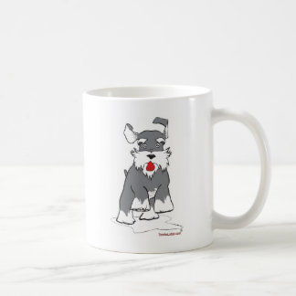 Schnauzer Running Kaffemugg