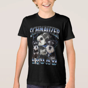 Schnauzer Squad - Bootleg Rap Stil T Shirt