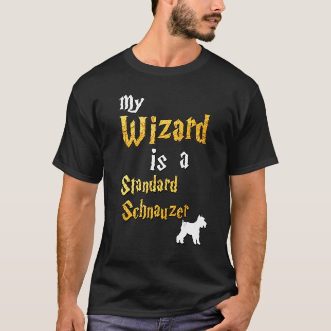 Schnauzer Standard Schnauzer 1 T Shirt (Framsida)