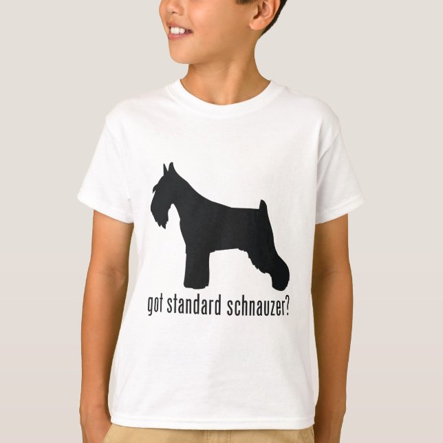 Schnauzer T-shirt (Framsida)