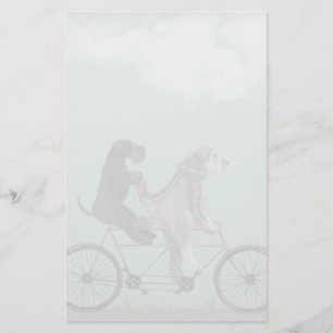 Schnauzer Tandem Brevpapper