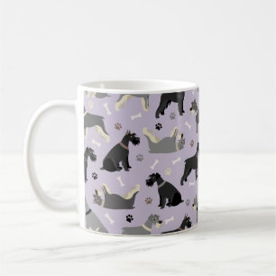 Schnauzer Tass och Bones Coffee Mugg