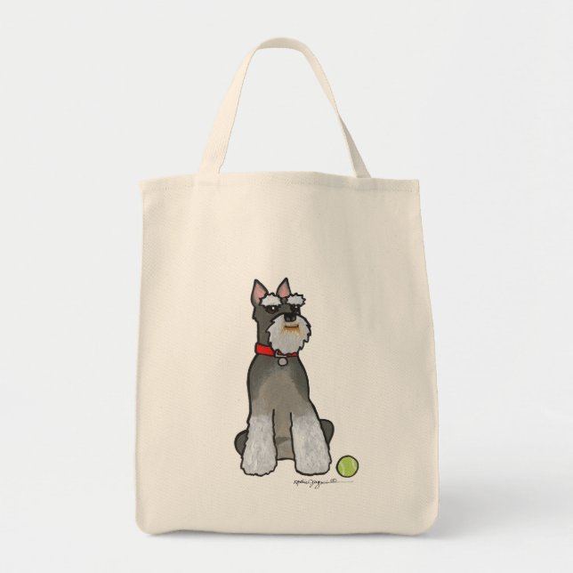 SCHNAUZER TYGKASSE (Framsidan)