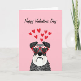 Schnauzer Valentiness Hund-kort Helgkort