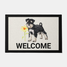 Schnauzer Välkomstdoor Mat