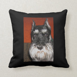 Schnauzerdekorativ kudde