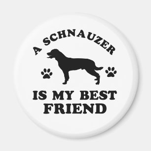 Schnauzerdesigner Magnet