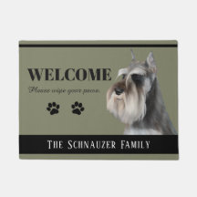 Schnauzerdörrmatta