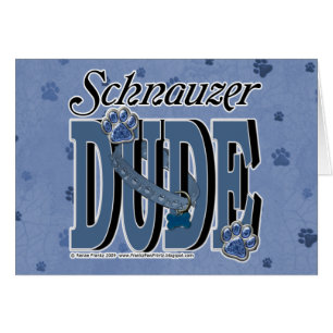 SchnauzerDUDE Hälsningskort