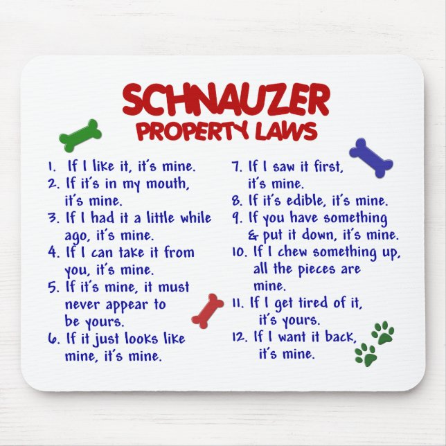 SCHNAUZERegendomlagar 2 Musmatta (Framsidan)