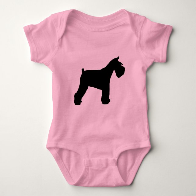 Schnauzeren utrustar tee shirt (Framsida)