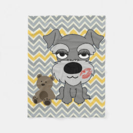 Schnauzerfilt Fleecefilt