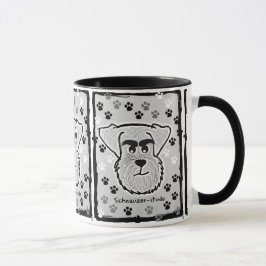 Schnauzerkaffemugg Mugg