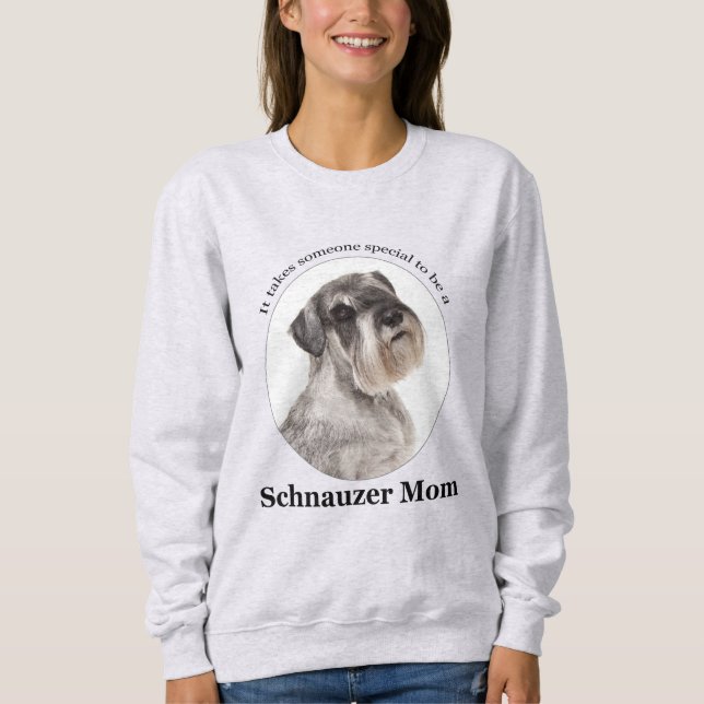 Schnauzermammatröja T Shirt (Framsida)