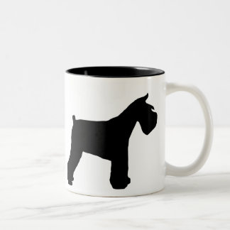 Schnauzermugg Två-Tonad Mugg