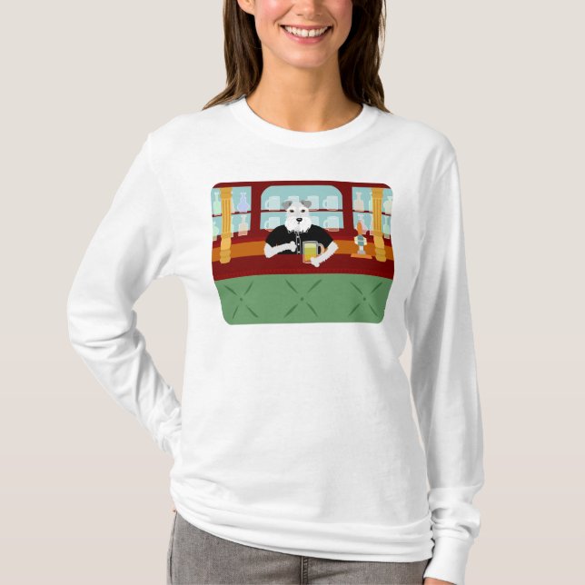 SchnauzerölPub T Shirt (Framsida)