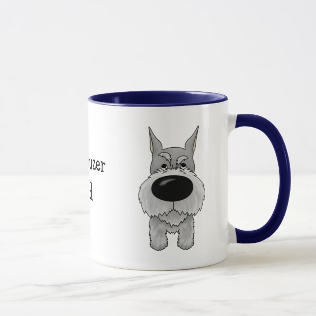 Schnauzerpappa Mugg (Höger)
