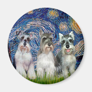Schnauzers (3) - Starriafton Magnet